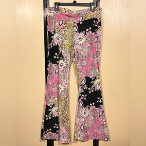 No Boundaries Animal Junior's Flare Pants